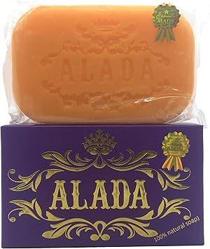 ALADA X2 Authentic Instant Whitening Body Soap, 100% Natural, Skin Brightening, Anti Bacteria, Big Soap, 160G.