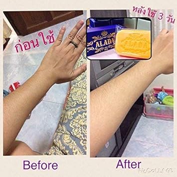 ALADA X2 Authentic Instant Whitening Body Soap, 100% Natural, Skin Brightening, Anti Bacteria, Big Soap, 160G.