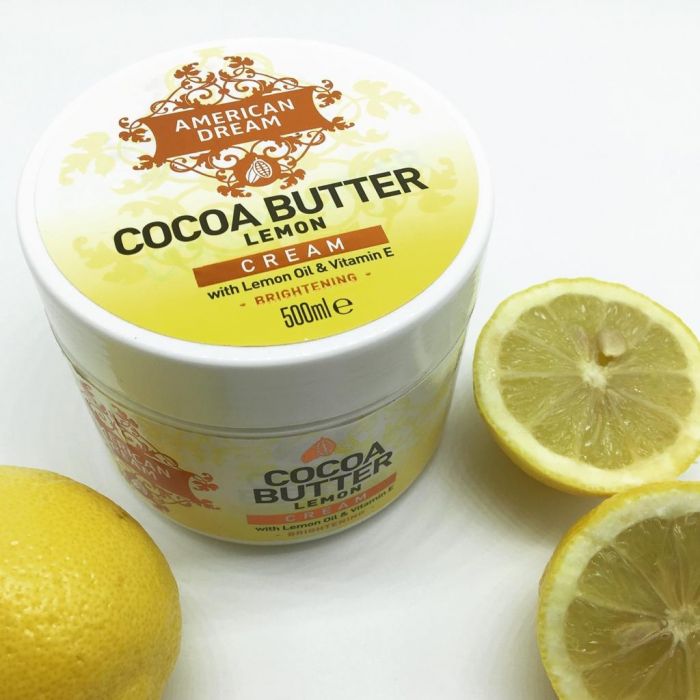 Original AMERICAN DREAM Cocoa Butter Lemon 500ml