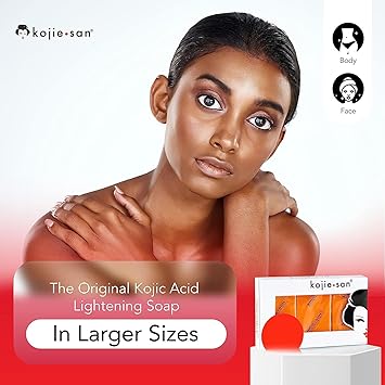 Kojie San SOAP, (SKIN LIGHTENING SOAP 3X65GRAMS)
