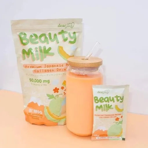 Dear Face Beauty Milk Premium Japanese Melon Collagen Drink